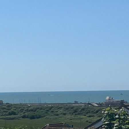 Spacious Studio Cabin With Sea/ Downs Views Sole Use Of Hottub In سيفورد المظهر الخارجي الصورة